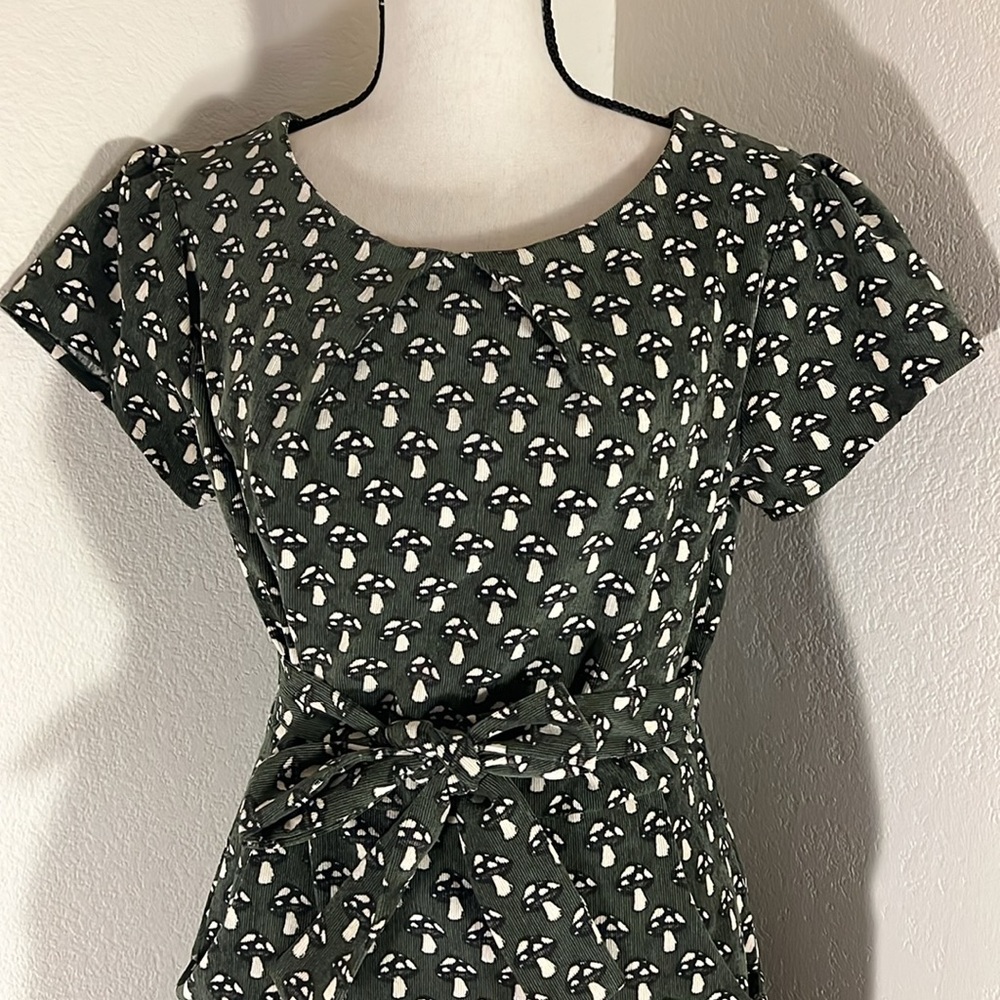 Mushroom print Dress, Medium - Picture 2 of 9